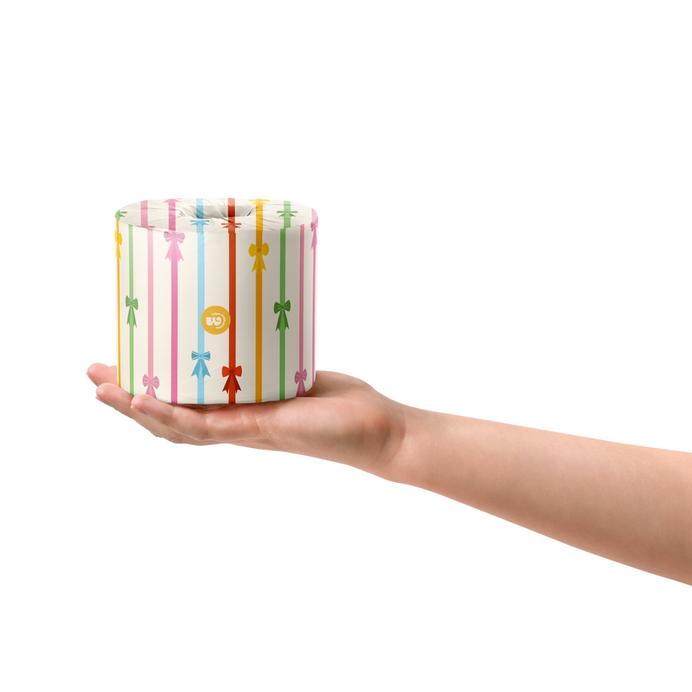 100% Bamboo Toilet Paper - Christmas