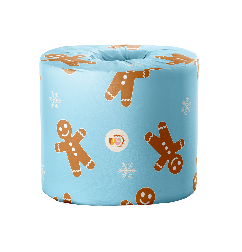 100% Bamboo Toilet Paper - Christmas