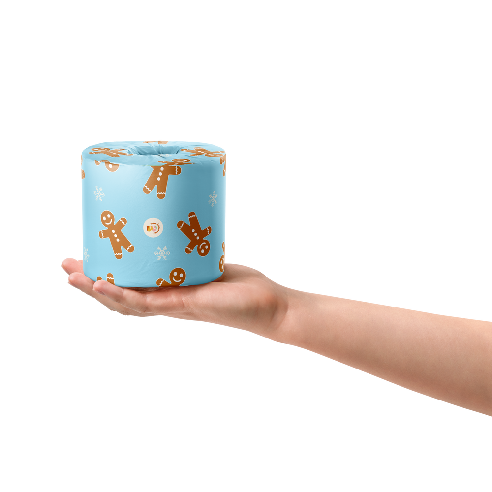 100% Bamboo Toilet Paper - Christmas