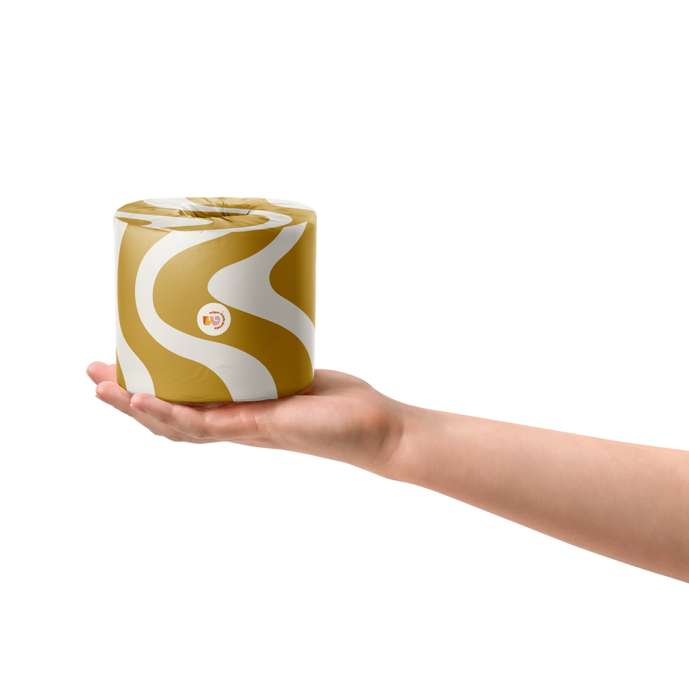 Plastic-free bamboo toilet rolls from Wipe with Pride