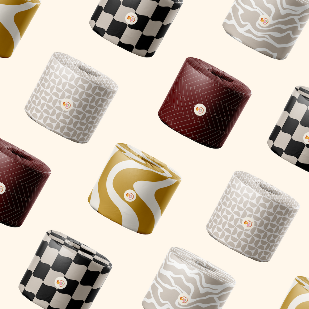 Premium 100% Bamboo Toilet Roll