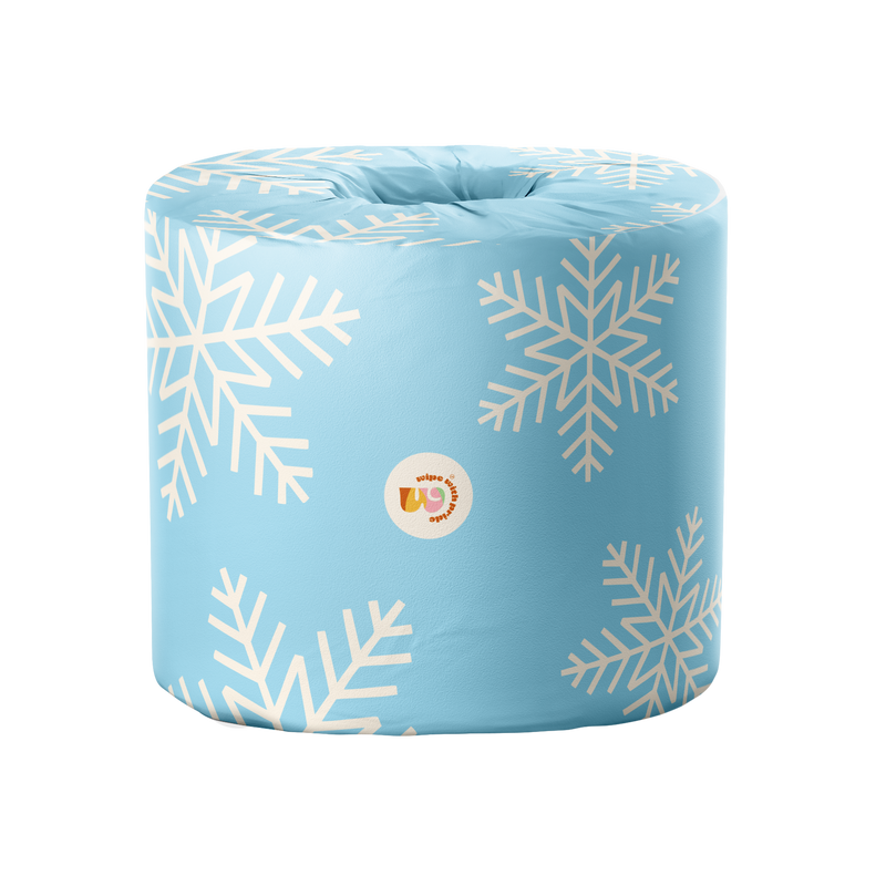 100% Bamboo Toilet Paper - Christmas