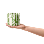 Eco-friendly biodegradable bamboo toilet paper roll