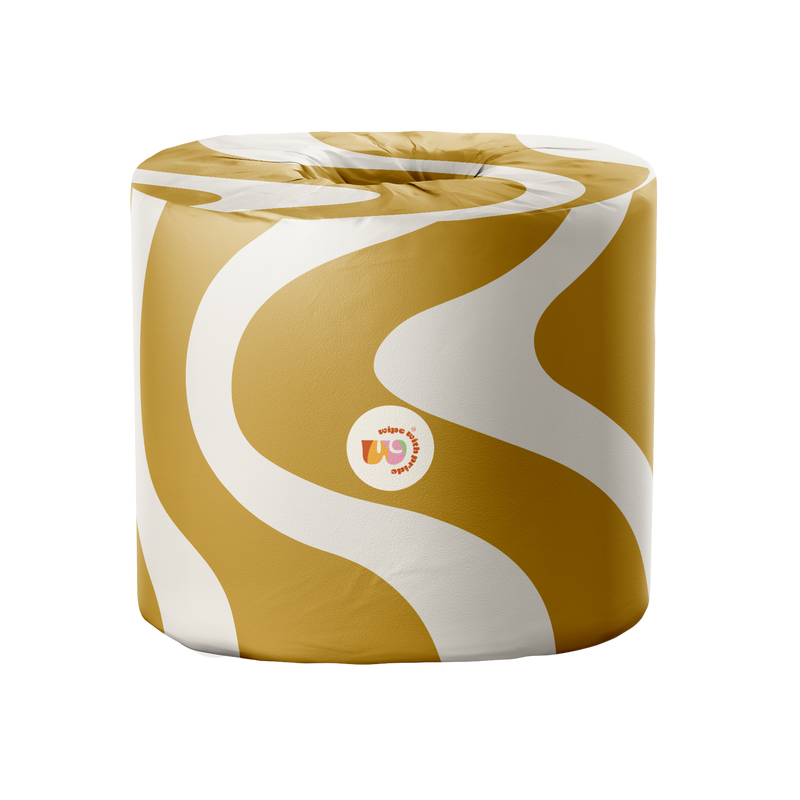 Plastic-free bamboo toilet rolls from Wipe with Pride