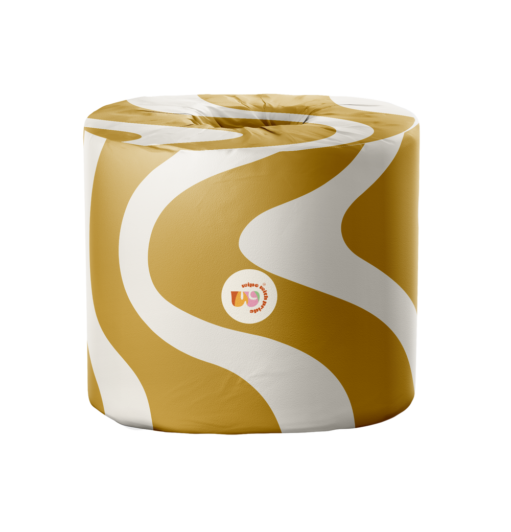 Plastic-free bamboo toilet rolls from Wipe with Pride