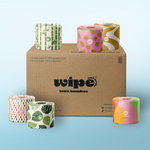 Premium 100% bamboo toilet roll wrapped in compostable paper